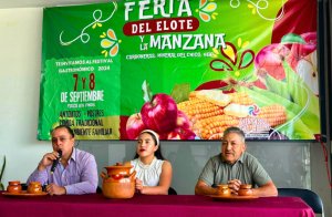 Todo listo en Mineral del Chico para el Festival del Elote y la Manzana 2024