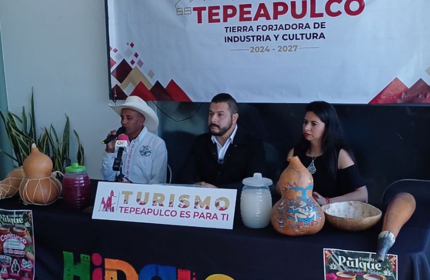 Tepeapulco presenta los detalles de su “Festival del Pulque 2025”