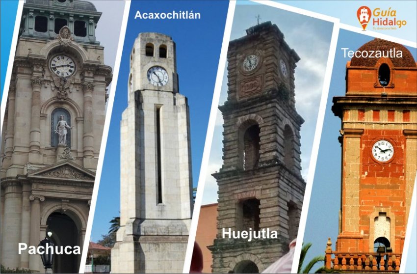 Los 4 Relojes Monumentales de Hidalgo